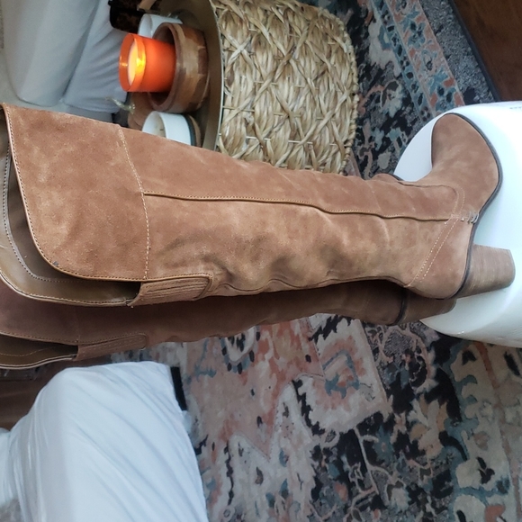 OTK tall Suede boots. - Picture 2 of 7